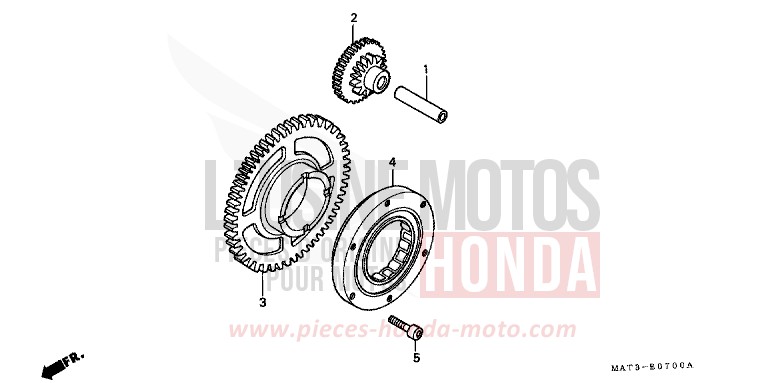 STARTING CLUTCH for Super Blackbird DARKNESS BLACK METALLIC (NH463) from 2001